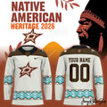 2026 Dallas Star Native American Heritage Hockey Jersey