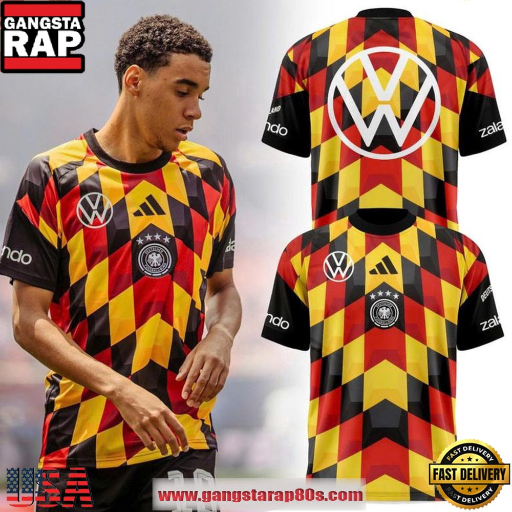 2026 FIFA World Cup Team Deutschland Warm-up T Shirt