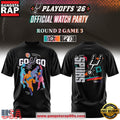 2026 Game3 San Antonio Spurs Playoffs 3D Shirt