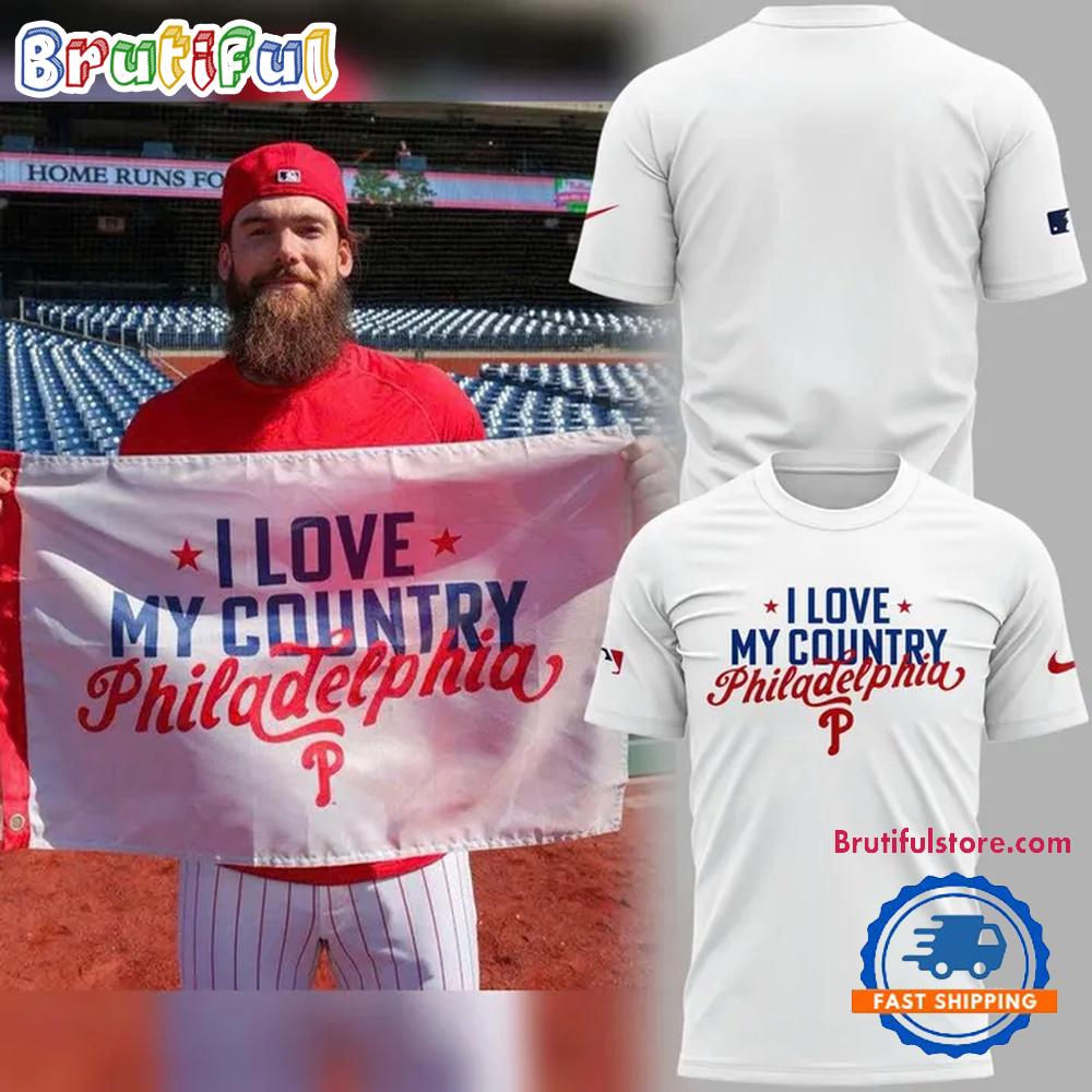 2026 I Love My Country Philadelphia T Shirt