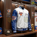 2026 NBA Finals Champions New York Knicks Baseball Jacket