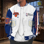 2026 NBA Finals Champions New York Knicks Baseball Jacket