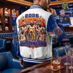 2026 NBA Finals Champions New York Knicks Baseball Jacket