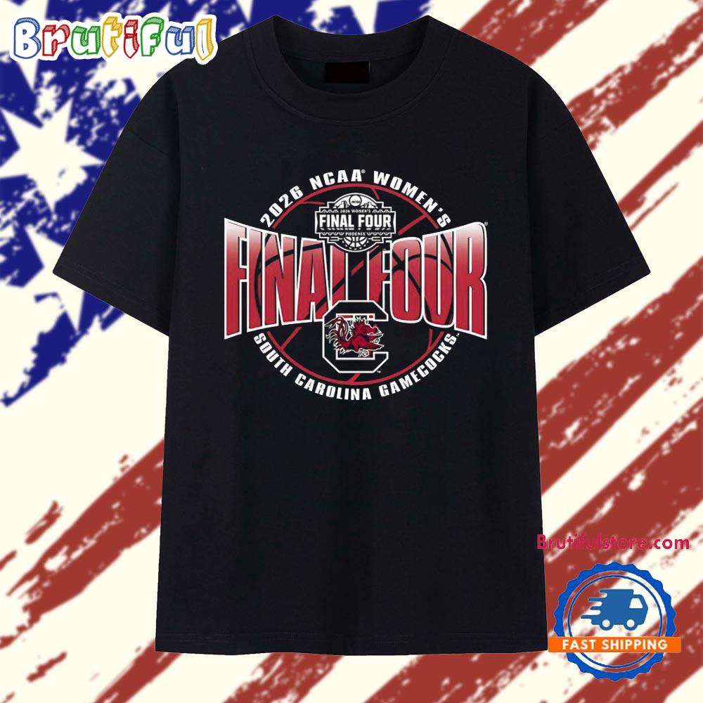 2026 NCAA Final Four South Carolina Gamecocks Phoenix Basketball Tournament T Shirt