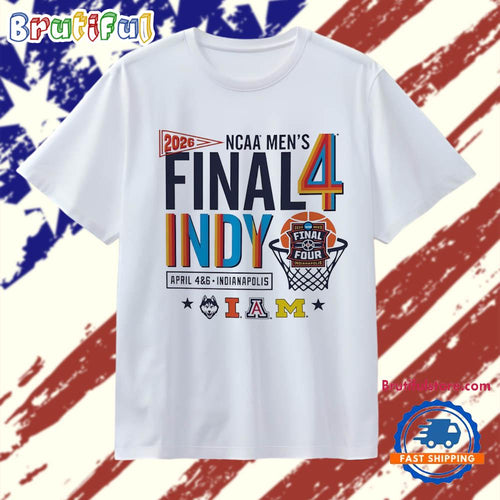 2026 NCAA Men’s Final Four Indy logos graphic T Shirt
