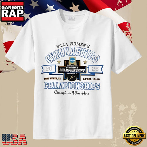 2026 NCAA Women’s Gymnastics Championships College Sports Fan Championship T-Shirt