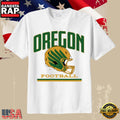 2026 Oregon Ducks Football Helmet Fan T-Shirt