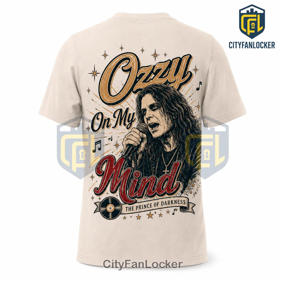 2026 Ozzy Osbourne On My Mind Prince of Darkness Graphic T-Shirt