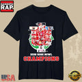 2026 Rose Bowl Champion Indiana Hoosiers Team Signatures T-Shirt