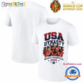 2026 USA Champion FIBA Women’s Basketball World Cup Champion White T Shirt