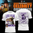 Lainey Wilson LSU Tigers College GameDay White Hoodie