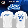 2028 WNBA Expansion Team Cleveland Sirens Unveils Branding White T Shirt