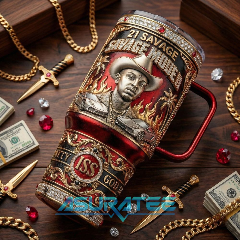 21 Savage Slatty on God Limited Edition YETI Tumbler