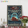 311 Band Red Rocks Amphitheatre Morrison CO June 29 2024 Gig Wall Art Poster Canvas