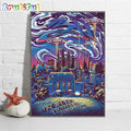 311 Kansas City Mo April Tour 2024 Wall Art Poster Canvas