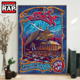 311 At 713 Music Hall In Houston, TX On May 9 2025 Tour Wall Art Poster Canvas