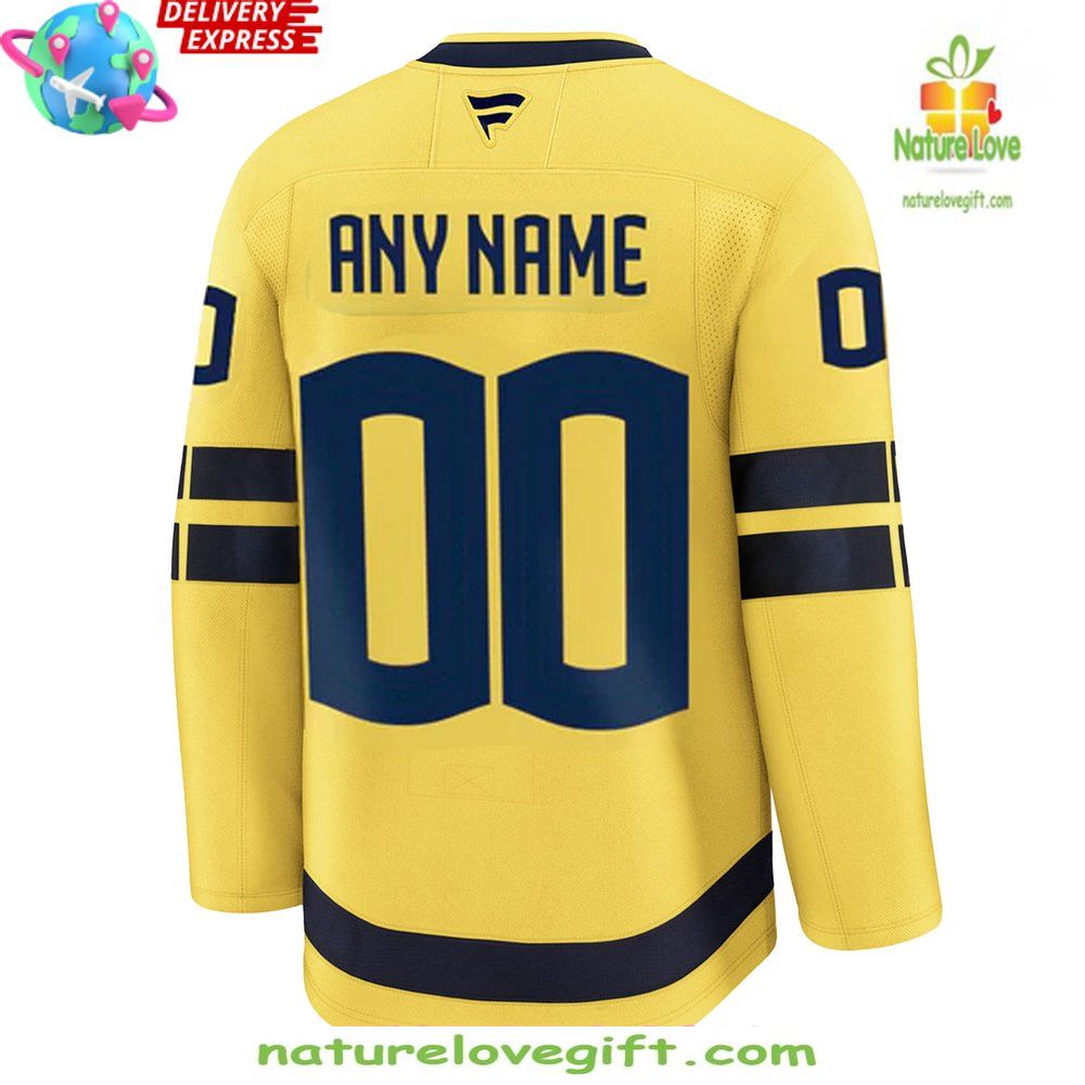 Sweden Ice Hockey Jersey 2026 4 Nation Face-Off