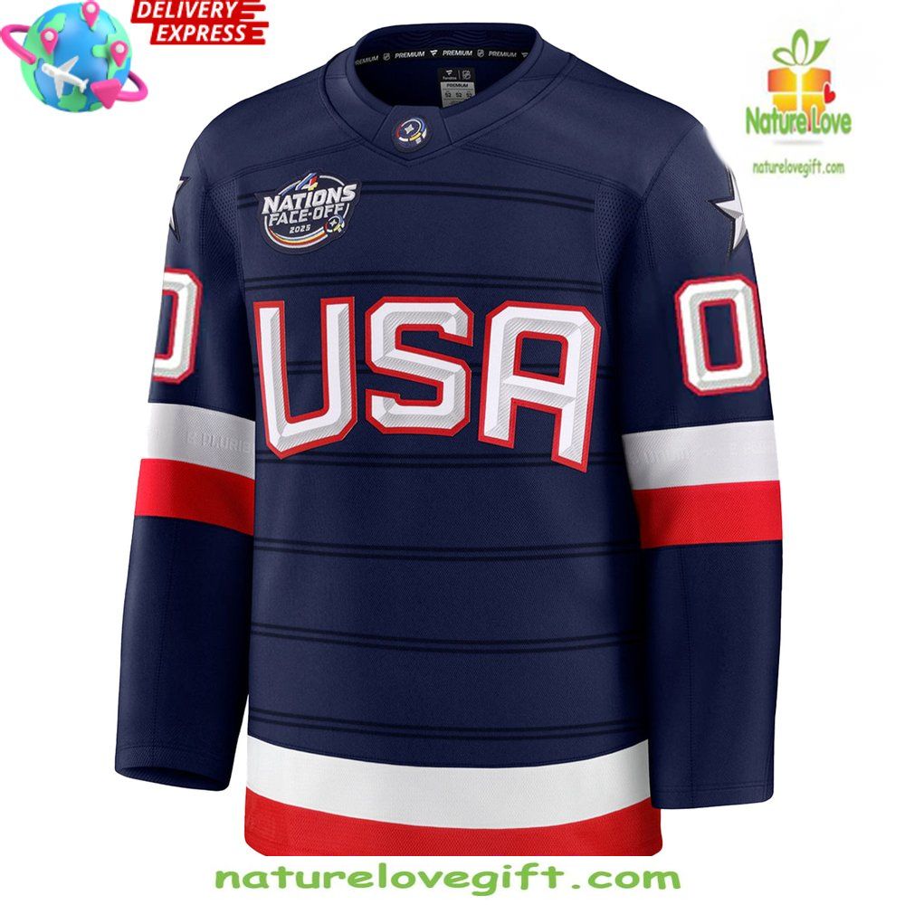 USA Ice Hockey Jersey 2026 4 Nations Face Off