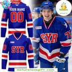 Syracuse Crunch Miracle On Ice 45th Anniversary Jersey