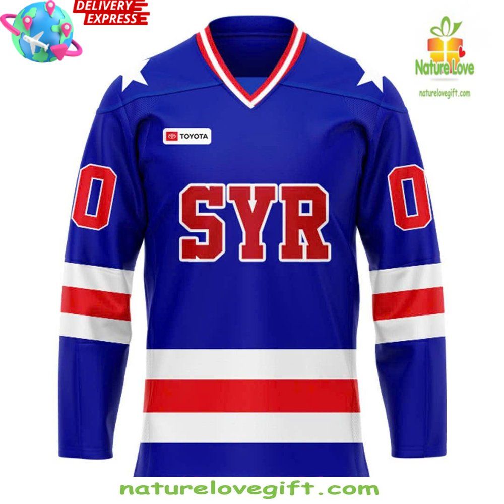 Syracuse Crunch Miracle On Ice 45th Anniversary Jersey