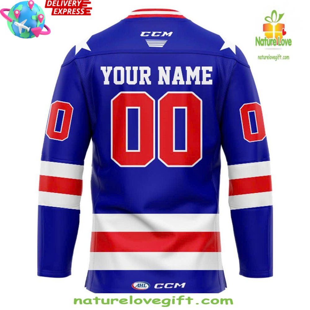 Syracuse Crunch Miracle On Ice 45th Anniversary Jersey