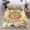 Hippie 4PCS Bedding Set - Open Mind Color Bedroom Set