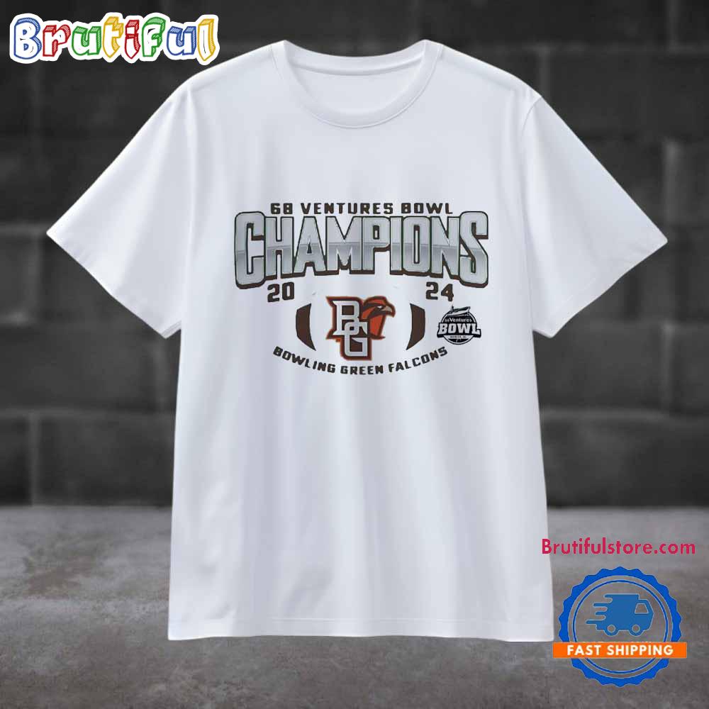 68 Ventures Bowl champions 2024 Bowling Green Falcons T Shirt