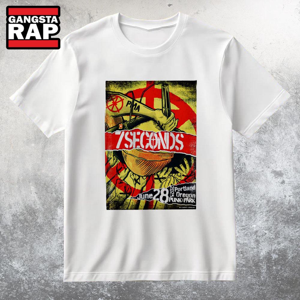 7 Seconds Portland OR Jun 28 2025 Tour T Shirt