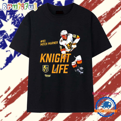 #93 Mitchell Marner Vegas Golden Knights Graphic T Shirt
