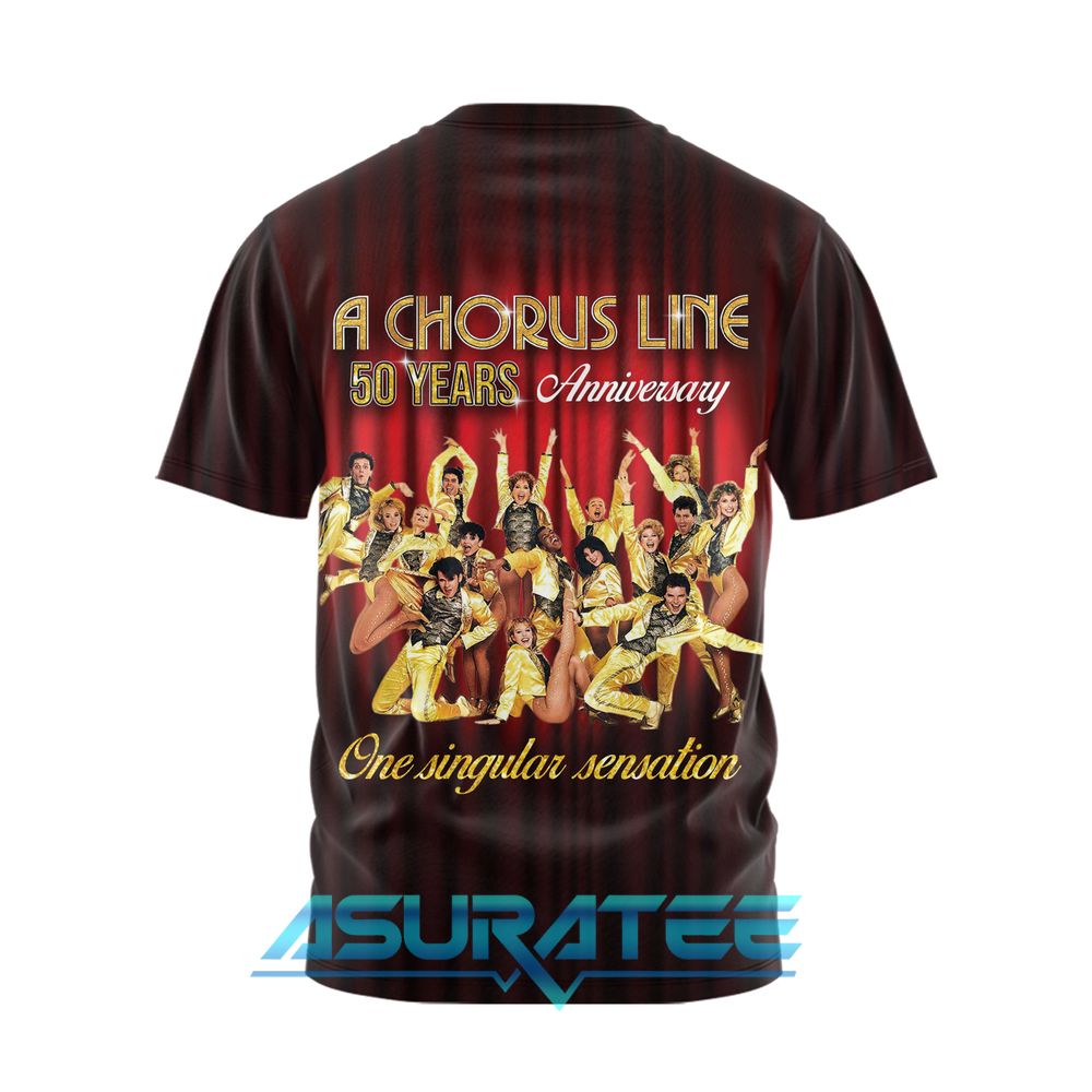 A Chorus Line Official 50th Anniversary Celebration Premium 2025 Shirt
