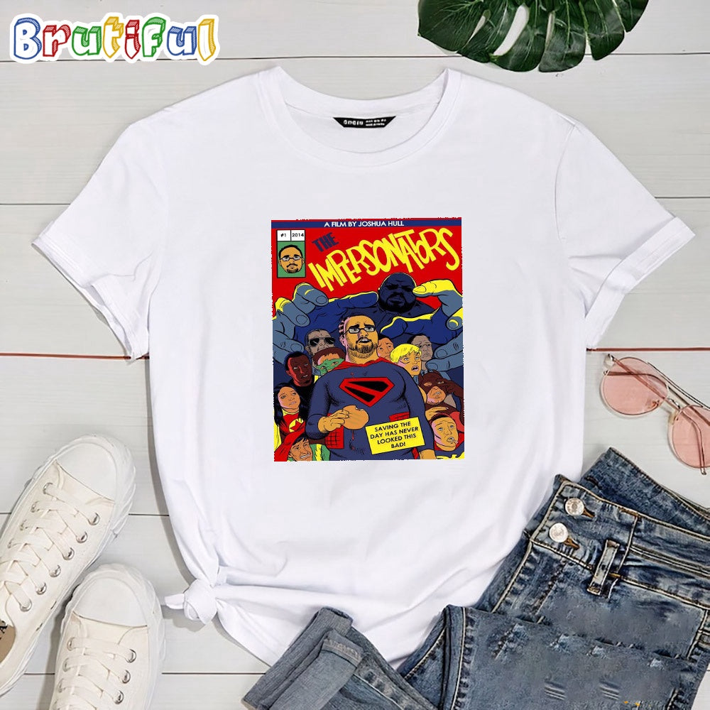 A Film By Joshua Hull The Impersonators T Shirt