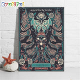 A Perfect Circle Greek Theatre Berkeley Ca April 2024 Wall Art Poster Canvas
