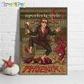 A Perfect Circle Phoenix Az Poster Talking Stick Resort Amphitheatre April 2024 Wall Art Poster Canvas