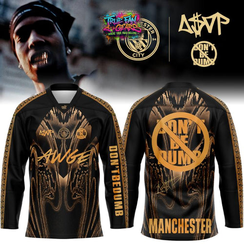 ASAP ROCKY x Manchester City Don’t Be Dumb Hockey Jersey
