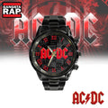 ACDC Band Stainless Steel Watch, ACDC Band Rock Music Watch