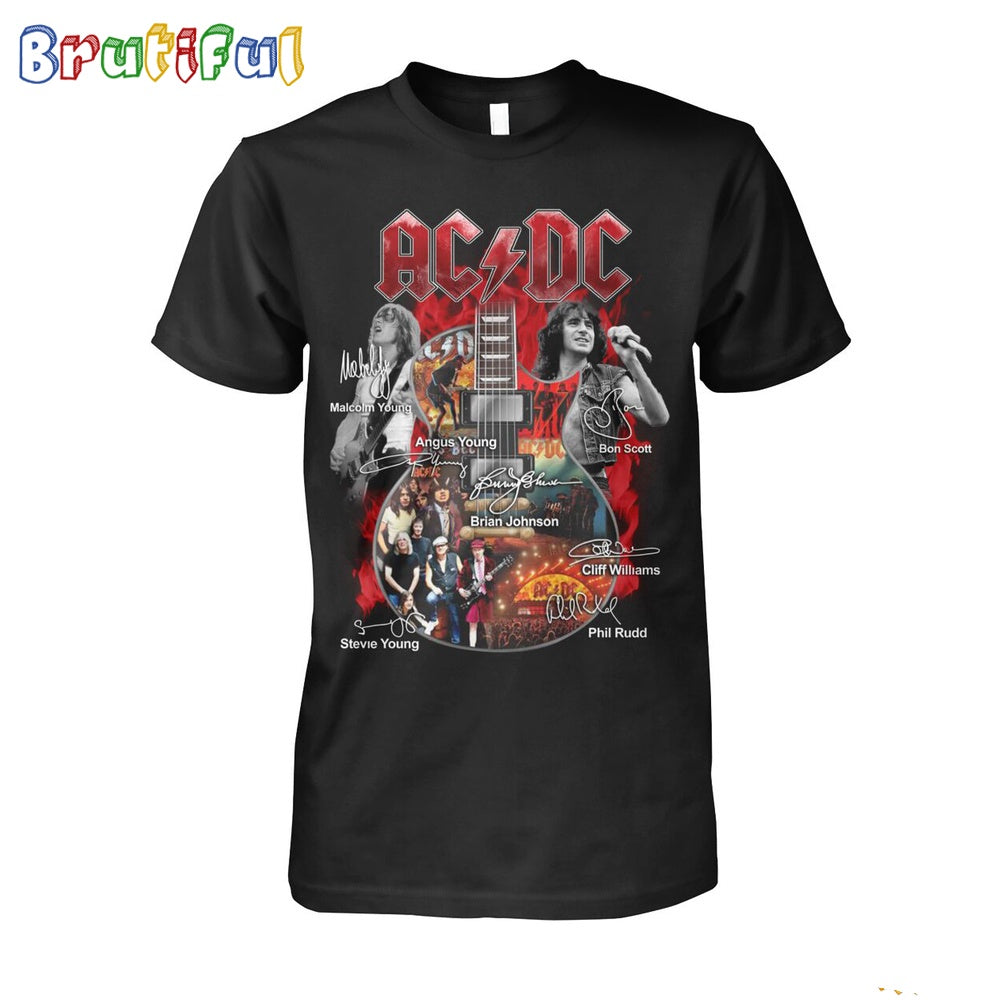 ACDC Members World Tour ACDC PWR Up Tour 2024 Shirt