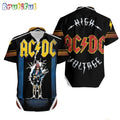 ACDC World Tour Acdc Pwr Up Tour 2024 Hawaiian Shirt Who Made Who Aloha Shirt