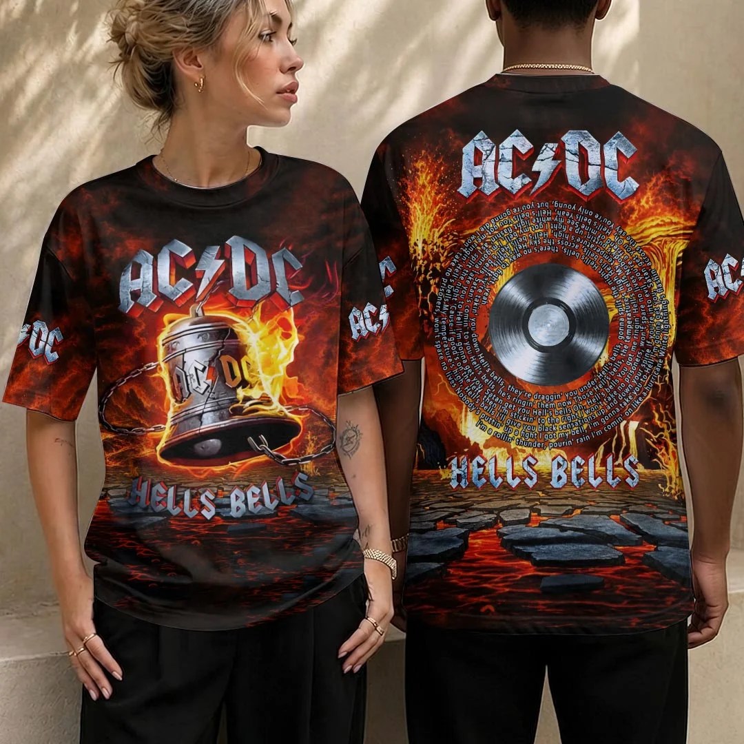 AC/DC Hells Bells 3D Apparel – HOATT26819