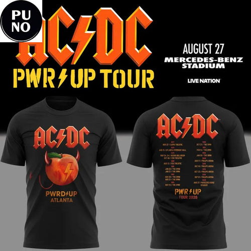 AC/DC PWR UP Tour 2026 Mercedes-Benz Stadium T-Shirt