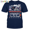 AFC Wild Carld Playoffs 2023 Winners Houston Texans 45 14 Cleveland Browns Let’s Go Texans T-Shirt
