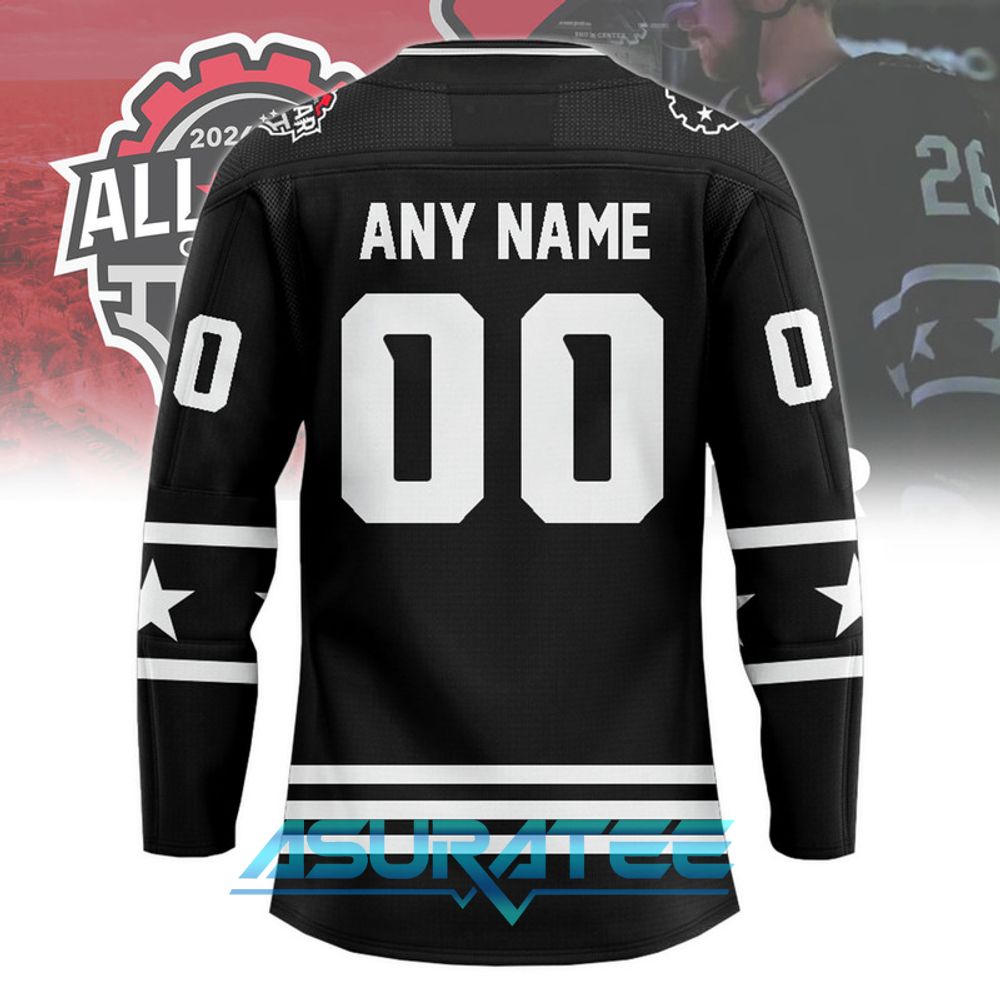 AHL All-Star 2026 Classic Black Hockey Jersey