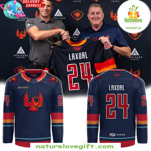 Firebirds Hockey Jersey 2026 Derek Laxdal AHL Coachella Valley