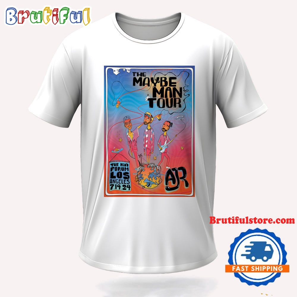 AJR Brothers July 14 2024 The Kia Forum Los Angeles T Shirt