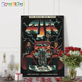 AJR Brothers June 30 2024 Little Caesars Arena Wall Art Poster Canvas