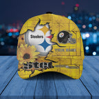 Personalized NFL Pittsburgh Steelers All Over Print Baseball Cap Show Your Pride