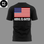 Abdul El-Sayed Wins Michigan Democratic 2026 US Flag Hoodie T-Shirt