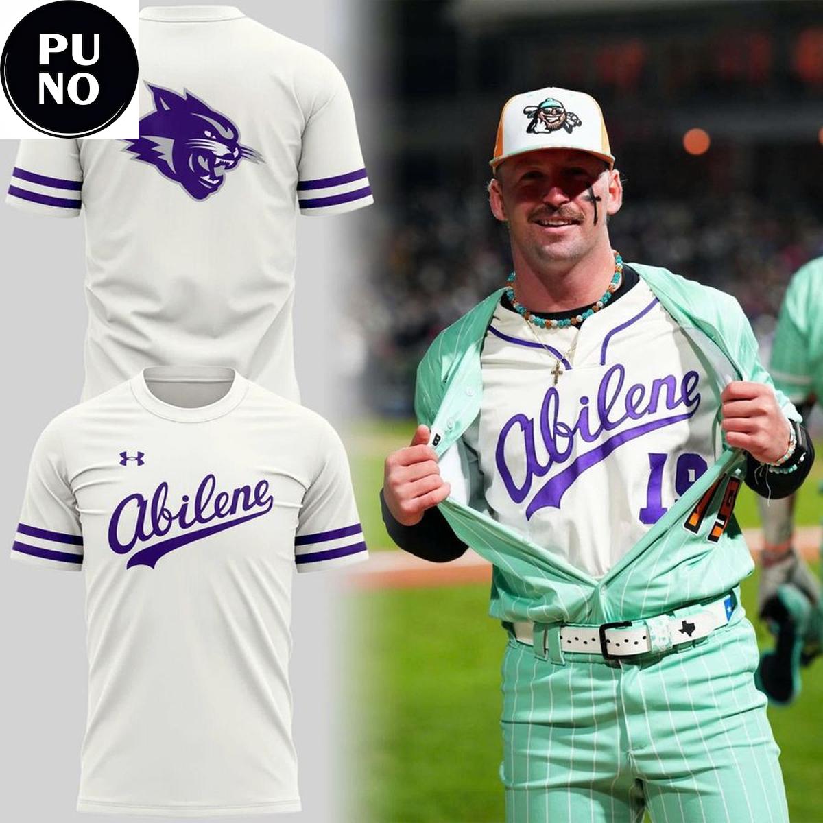 Abilene Christian Wildcats Baseball Throwback Uniform 2026 Hoodie T-Shirt