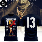Adelaide Crows 2026 Taylor Walker Forever a Crow Hoodie T-Shirt