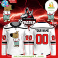 Adirondack Thunder 2026 White Hockey Jersey Chill Guy