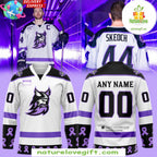 Hockey Jersey Adirondack Thunder Fight Cancer 2026